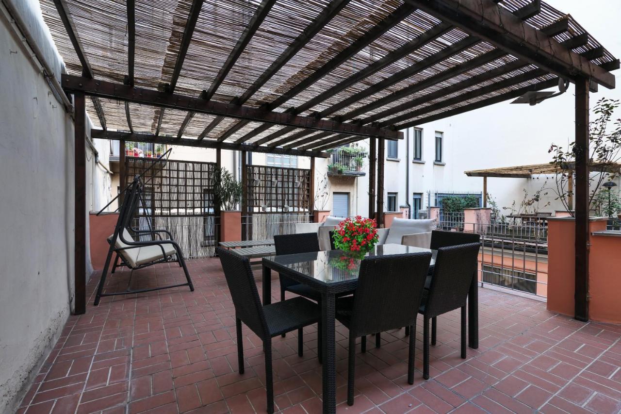 Апартаменты Elegant Corso Venezia Terrace Apt Милан Экстерьер фото